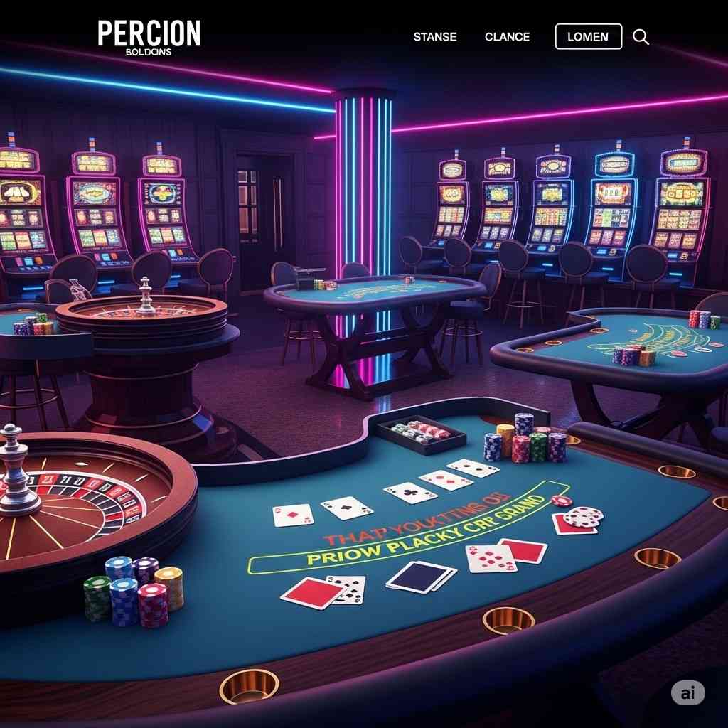 Vibrant casino atmosphere